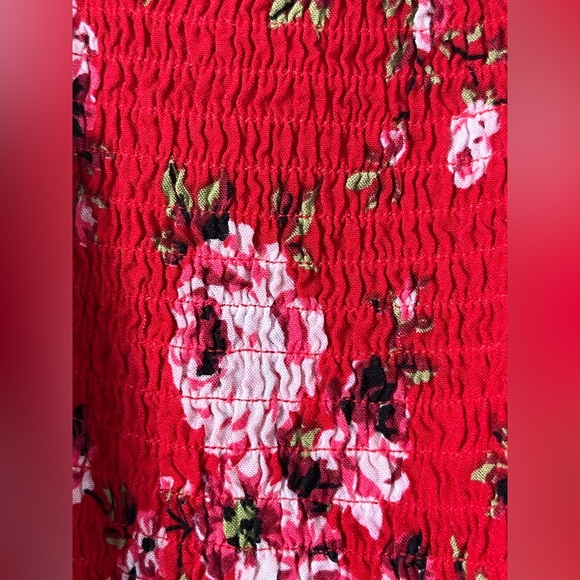 Urban Planet Girls Off Shoulder Midi Floral Dress - Picture 3 of 4